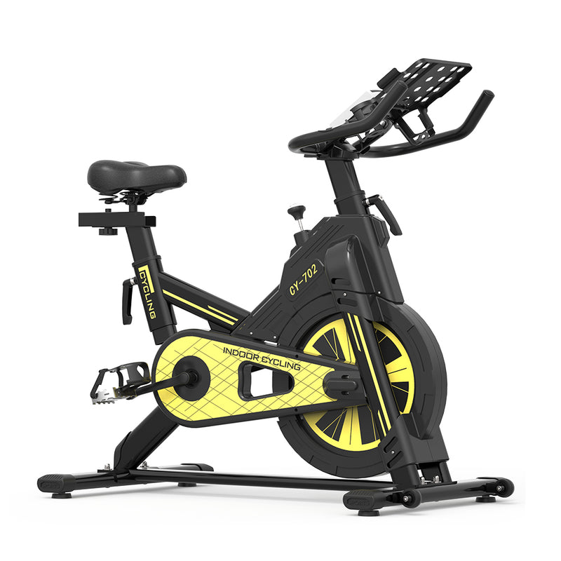 Bicicleta Estática 13KG Para Spinning Con Soporte Multifuncional | CY-S702