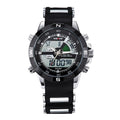 Reloj deportivos Reloj WEIDE WH1104 Diseño Multifunción Digital En Acero Para Hombre WEIDE - Bici Mall