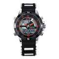 Reloj deportivos Reloj WEIDE WH1104 Diseño Multifunción Digital En Acero Para Hombre WEIDE - Bici Mall