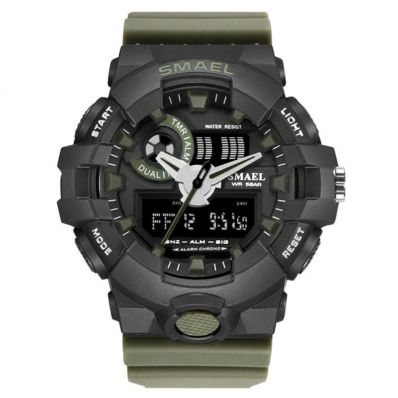 Reloj deportivos Reloj Deportivo SMAEL 1642 Diseño Multifunción Digital Para Hombre SMAEL - Bici Mall