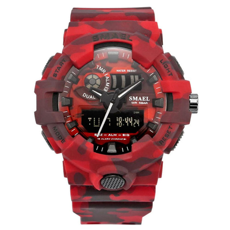 Reloj deportivos Reloj Deportivo SMAEL 8001 Diseño Multifunción Digital Para Hombre SMAEL - Bici Mall